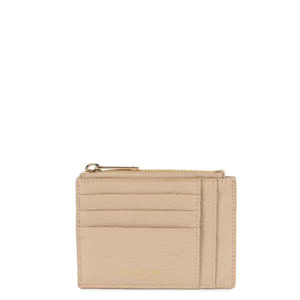 Porte-cartes Dune Lancaster beige foncé