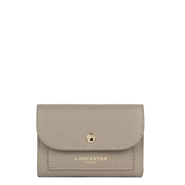 Portefeuille femme cuir Sierra Lancaster galet