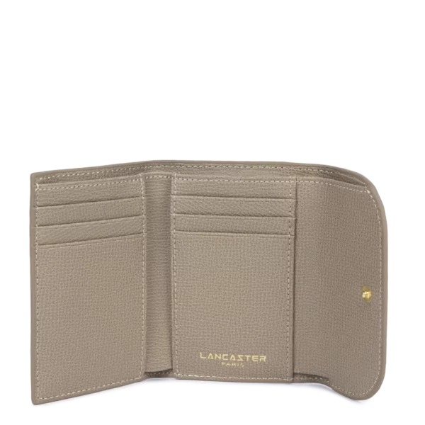 Portefeuille femme cuir Sierra Lancaster galet
