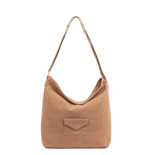 Sac seau suédine KBA Lancaster - moka
