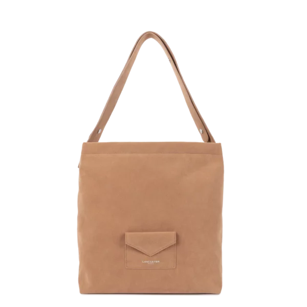 Sac seau suédine KBA Lancaster - moka