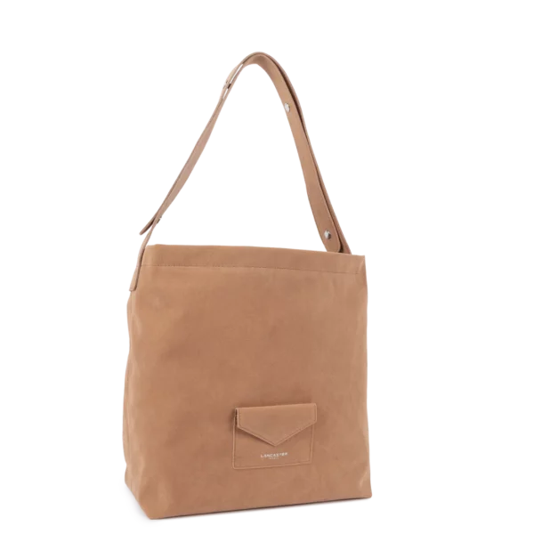 Sac seau suédine KBA Lancaster - moka