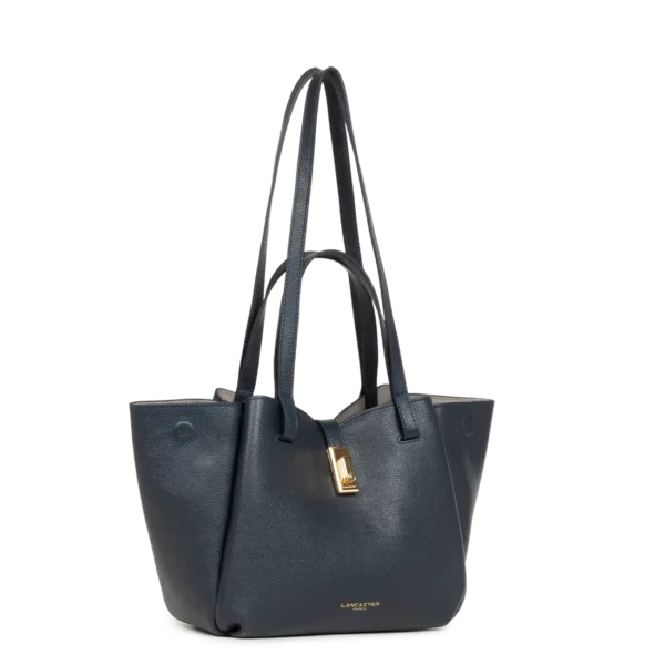 Sac cabas épaule Milano Horizon Lancaster bleu foncé