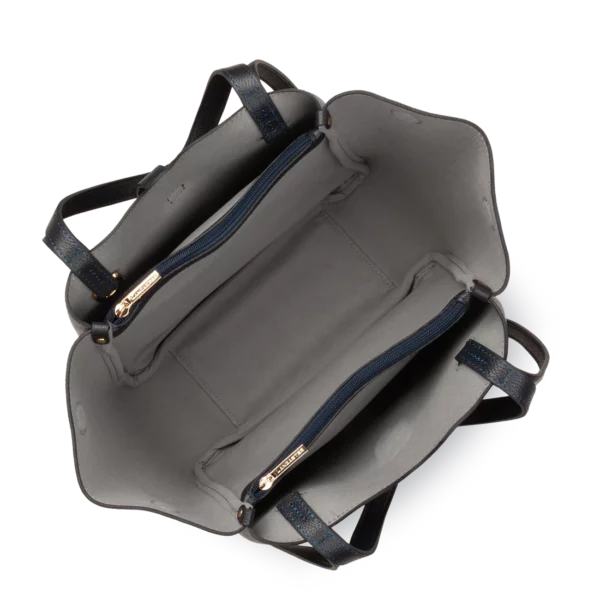 Sac cabas épaule Milano Horizon Lancaster bleu foncé