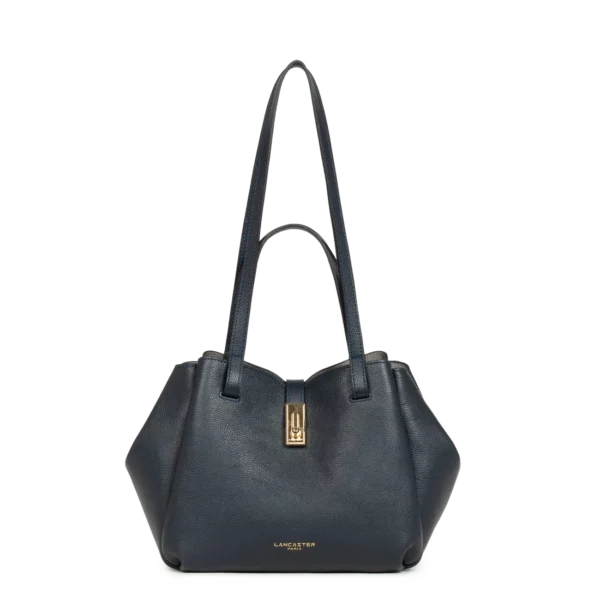 Sac cabas épaule Milano Horizon Lancaster bleu foncé