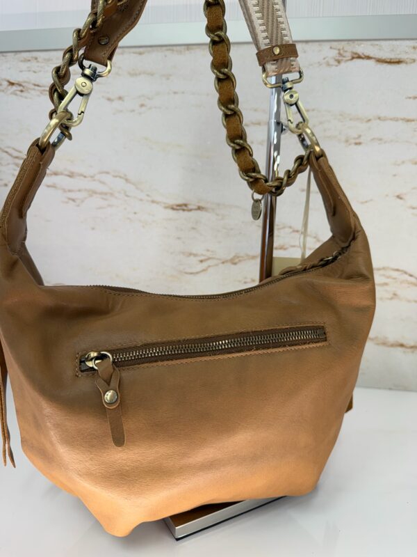 Sac besace Rubina C cuir Mila Louise bronze fossil