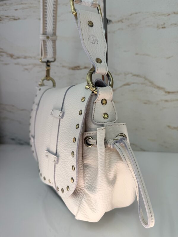 Sac besace bandoulière Tess C1 Mila Louise latte