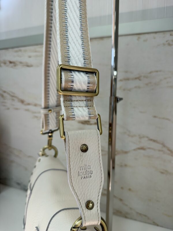 Sac besace bandoulière Tess C1 Mila Louise latte