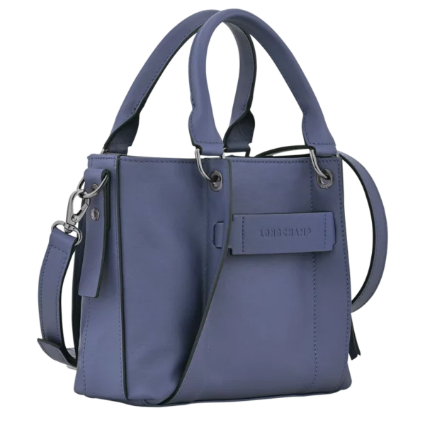 Sac à main S Longchamp 3D cuir - chardon