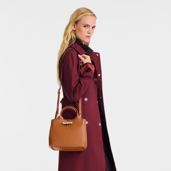 Sac à main S Roseau Longchamp - cajou