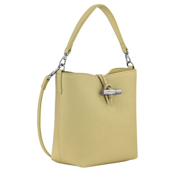 Sac seau XS Le Roseau Cuir - Longchamp - pistache