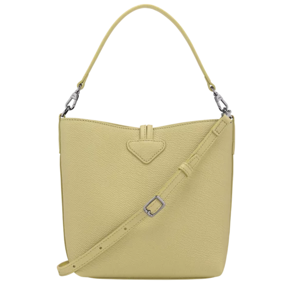 Sac seau XS Le Roseau Cuir - Longchamp - pistache