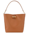 Sac porté épaule M Roseau Longchamp - cajou