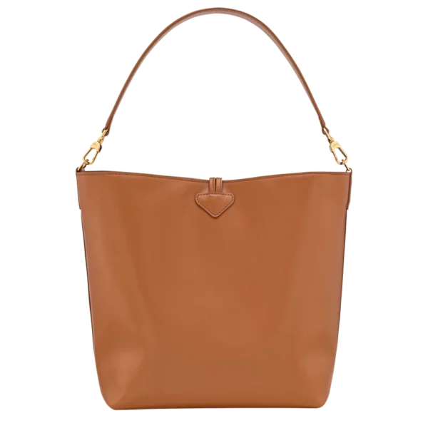 Sac porté épaule M Roseau Longchamp - cajou