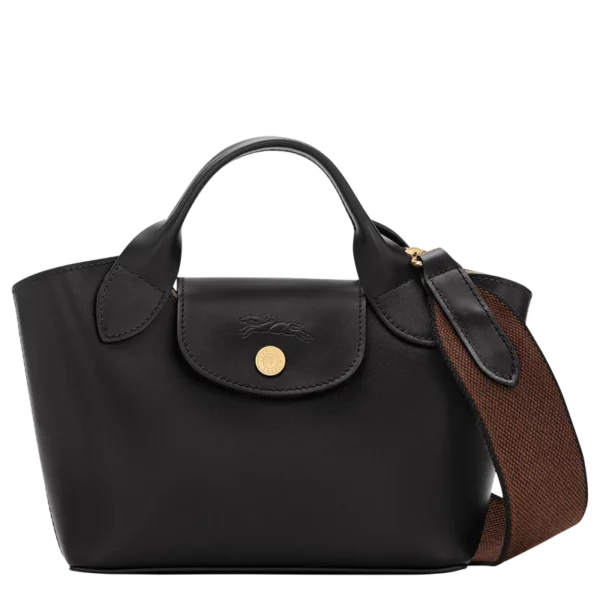 Sac cabas XS Epure Longchamp cuir noir