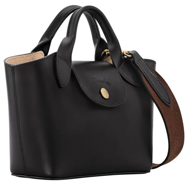 Sac cabas XS Epure Longchamp cuir noir