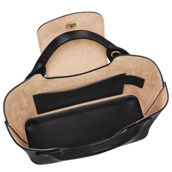 Sac cabas XS Epure Longchamp cuir noir