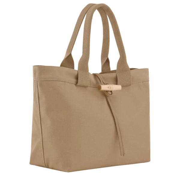 Sac cabas L Roseau toile - Longchamp - Désert