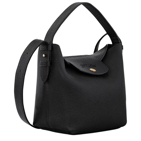 Sac seau S Le Cadence Cuir - Longchamp - noir