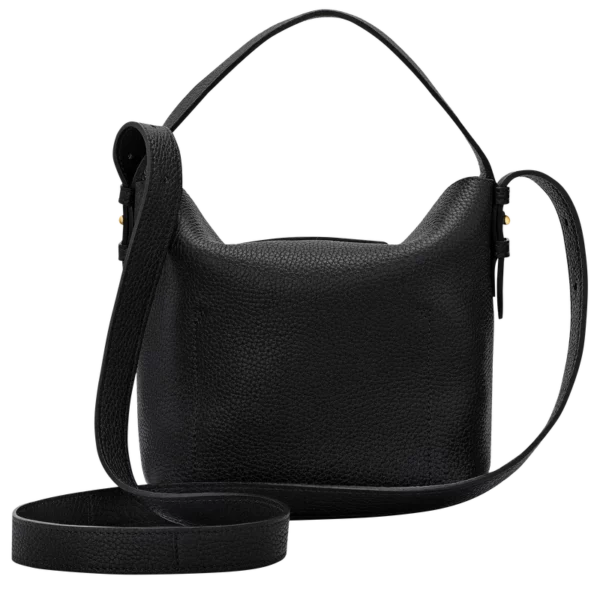 Sac seau S Le Cadence Cuir - Longchamp - noir