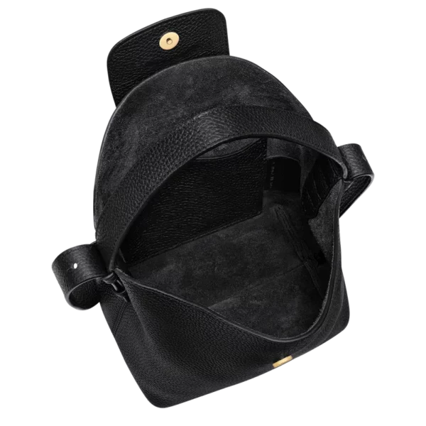Sac seau S Le Cadence Cuir - Longchamp - noir