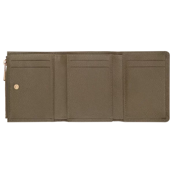 Portefeuille compact Le Foulonné Longchamp capre