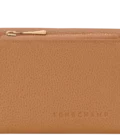 Portefeuille compact Le Foulonné Longchamp pécan