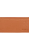Portefeuille long à rabat Le Foulonné Longchamp ambre