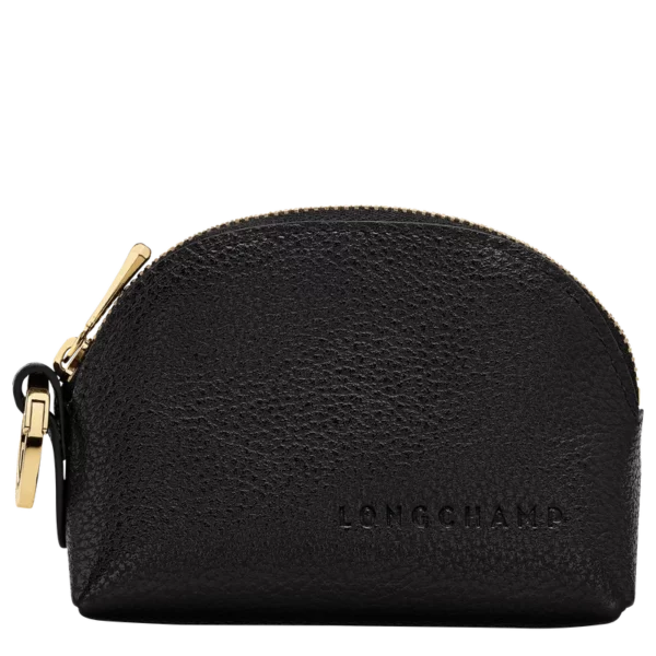 Porte-monnaie Le Foulonné Longchamp noir