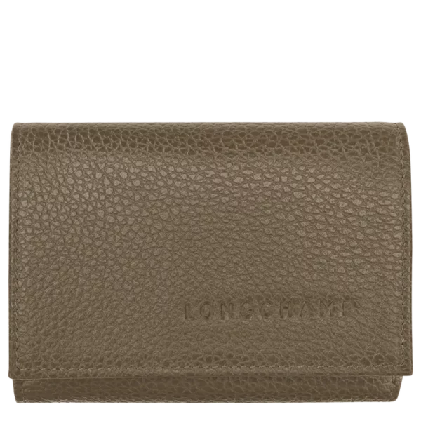 Portefeuille compact Le Foulonné Longchamp capre