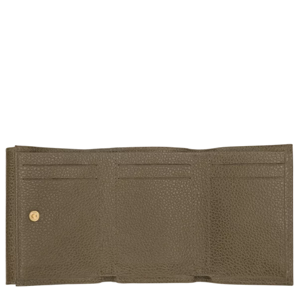 Portefeuille compact Le Foulonné Longchamp capre
