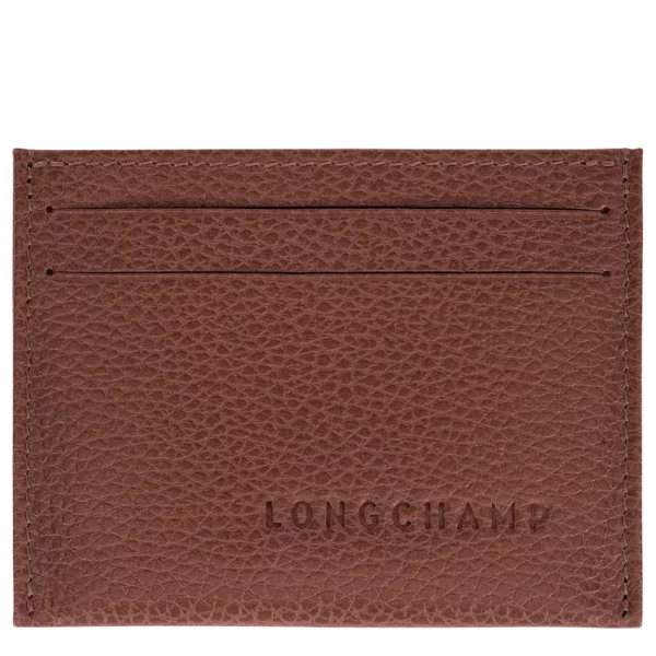 Porte-carte Le Foulonné Longchamp café