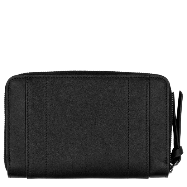 Portefeuille compact Longchamp 3D - noir