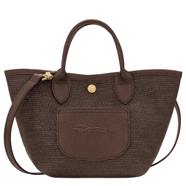 Sac bandoulière XS Le Panier Pliage Longchamp - moka