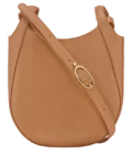 Sac bandoulière S Foulonné - Longchamp - pécan
