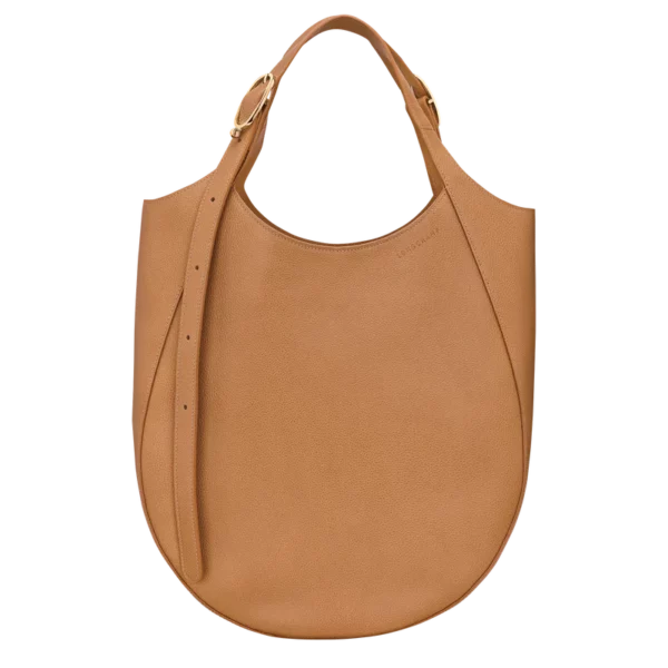 Sac cabas XL Le Foulonné Longchamp pécan