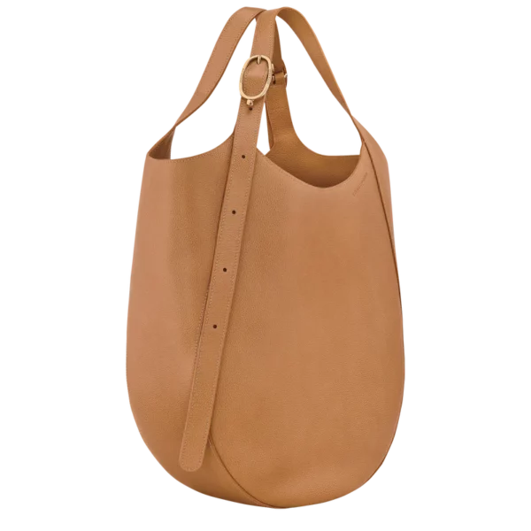Sac cabas XL Le Foulonné Longchamp pécan