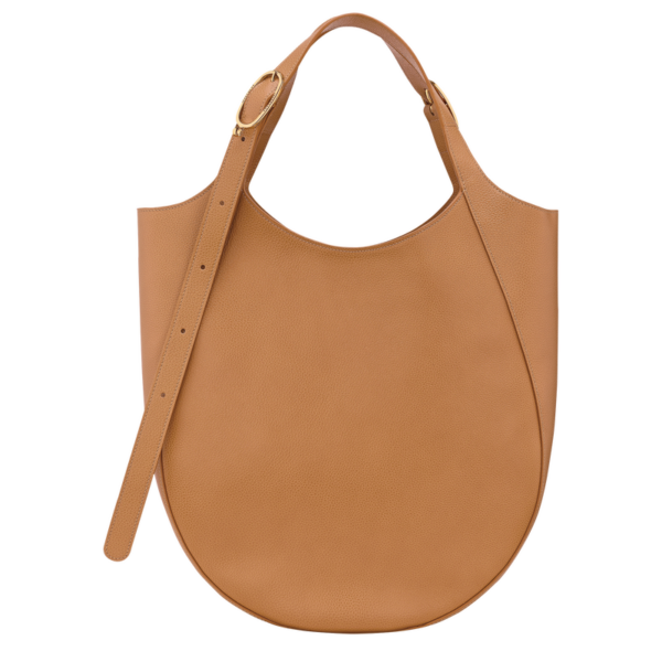 Sac cabas XL Le Foulonné Longchamp pécan