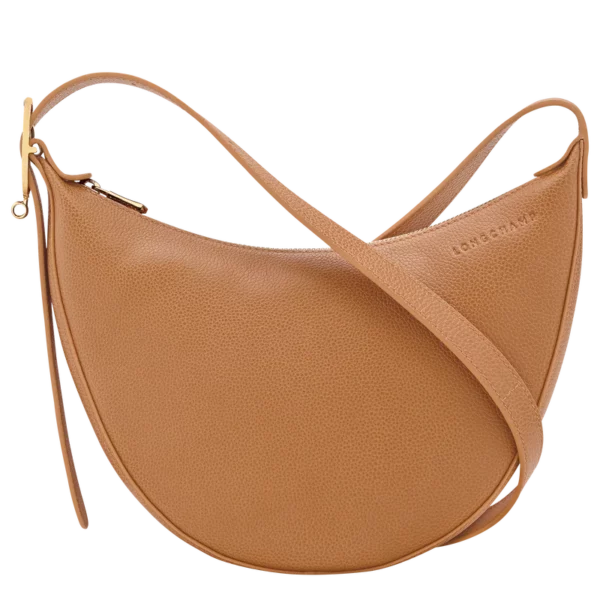 Sac bandoulière S Foulonné Longchamp pécan