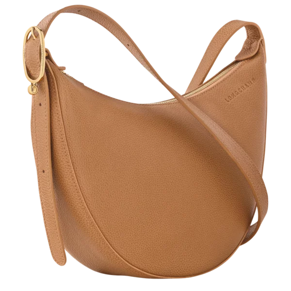 Sac bandoulière S Foulonné Longchamp pécan