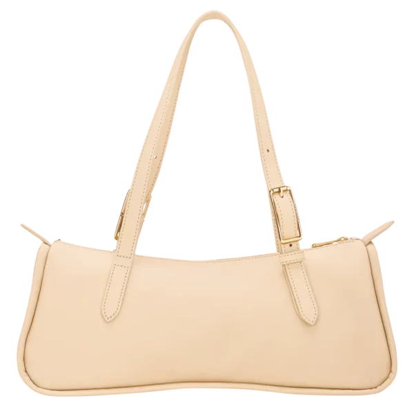 Sac porté épaule L Looong - Longchamp - vanille
