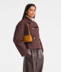 Sac porté épaule M Looong - Longchamp - caramel