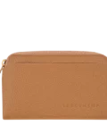 Porte-cartes Le Foulonné Longchamp pécan