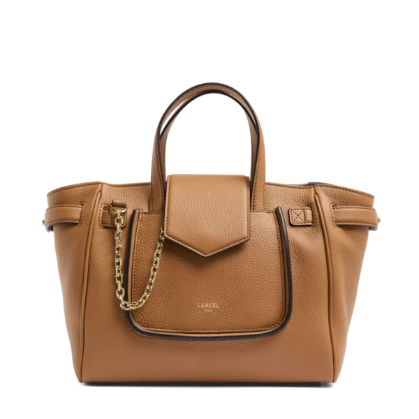 Sac à main Théa S cuir Lancel - camel