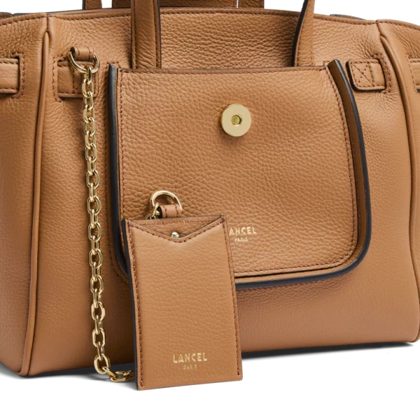 Sac à main Théa S cuir Lancel - camel