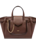 Sac à main Théa S cuir Lancel - noix de coco