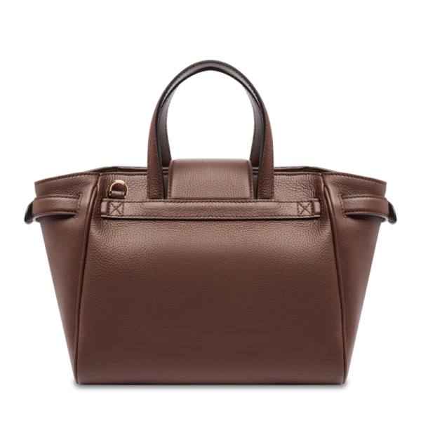 Sac à main Théa S cuir Lancel - noix de coco