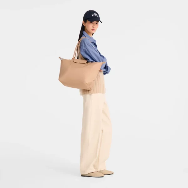 Sac Cabas L Le Pliage Longchamp One beige