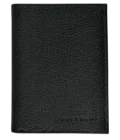 Portefeuille homme Foulonné cuir Longchamp noir