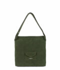 Sac seau suédine KBA Lancaster - kaki foncé